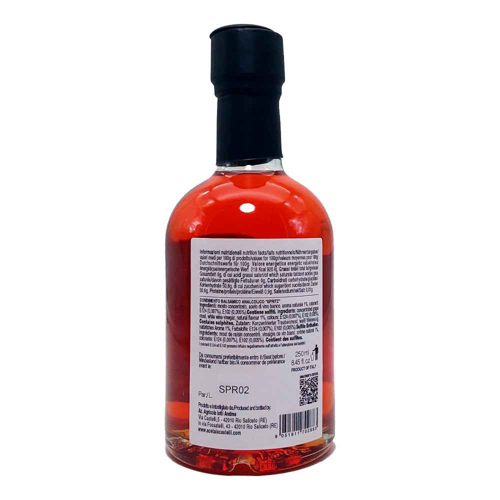 Condimento Balsámico Sin Alcohol al Spritz 250ml.