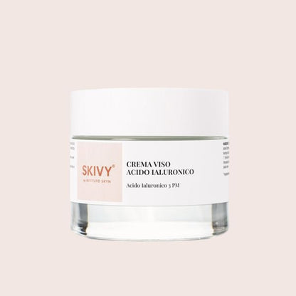 Crema Viso 3PM – Rimpolpante all'Acido Ialuronico (50 ml) – SKIVY COSMETICS