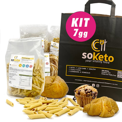 7-Day Easy Keto Diet Kit with Keto and Low-Carb Products SoKeto