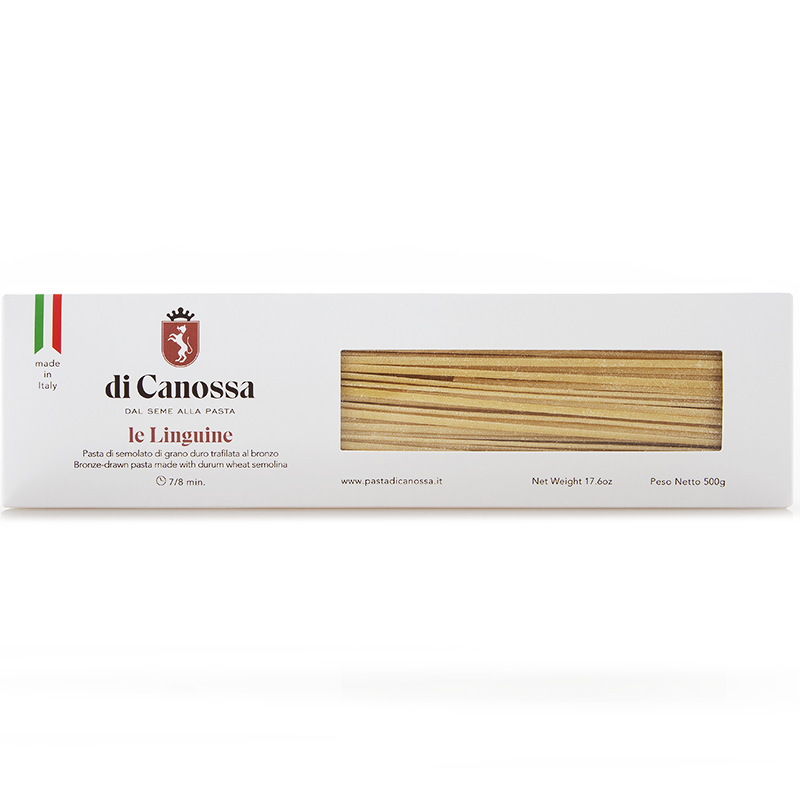 Le Linguine Pasta di Canossa 500g | Pasta di Semola Artigianale Italiana