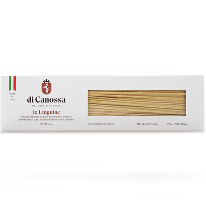 Le Linguine Pasta di Canossa 500g | Pasta di Semola Artigianale Italiana