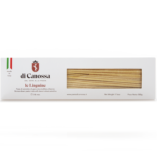 Linguine Pasta di Canossa 500g | Pasta artesanal italiana de sémola