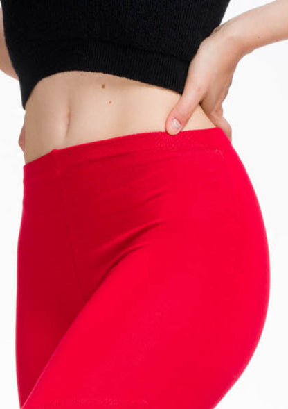 Leggings en maille en pure laine vierge mérinos