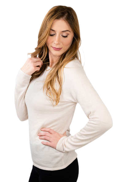 Gioconda: women's boat neck sweater