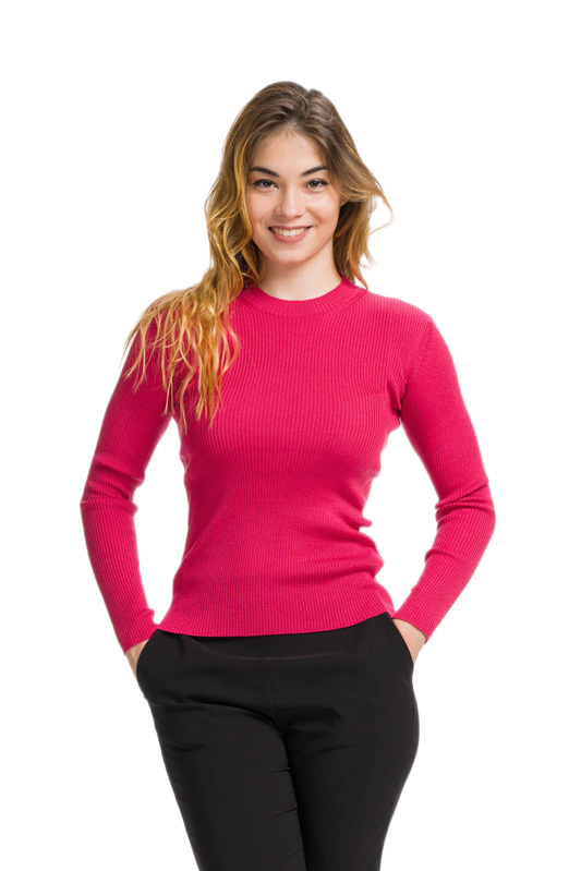 Girolatte : pull femme en fibre de lait