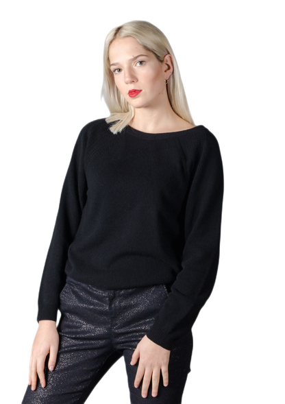 Luisa: suéter feminino em lã merino e cashmere