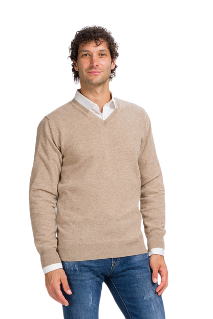 Stelvio : pull homme en cachemire de haute qualité