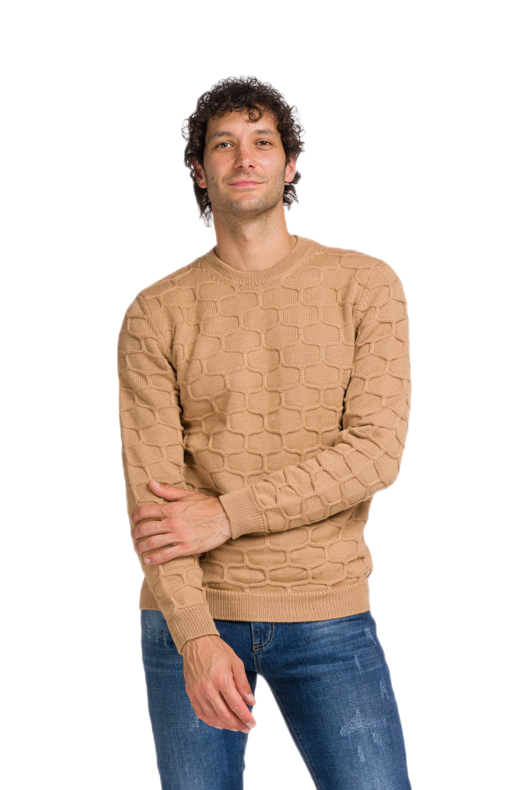 Murales: men's sporty crew neck sweater