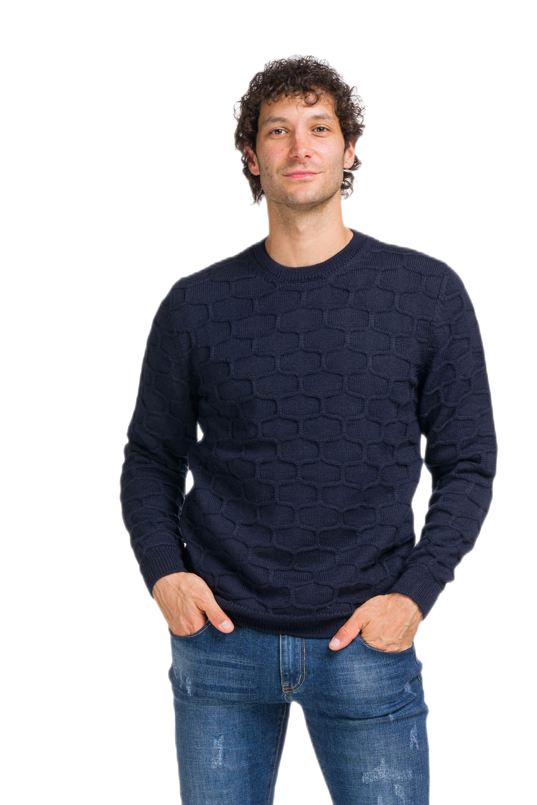 Murales: men's sporty crew neck sweater