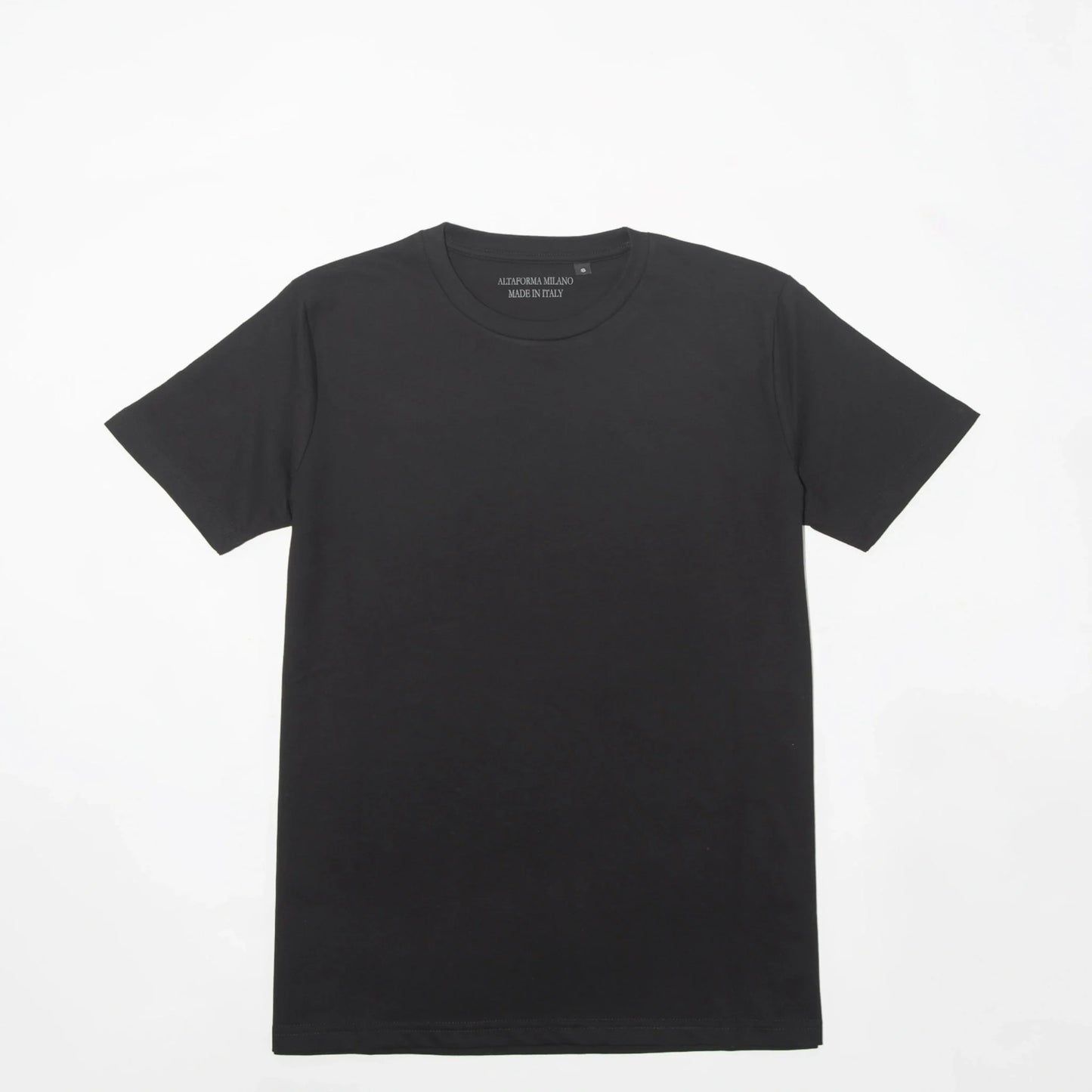 Marsala: camiseta negra hombre Muscle Fit