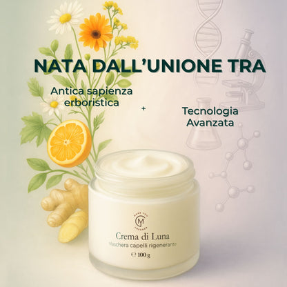 Regenerierende Haarmaske Crema di Luna