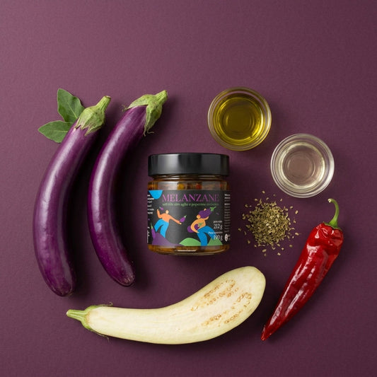 Artisanal Eggplants in Extra Virgin Olive Oil - Traditional Starter