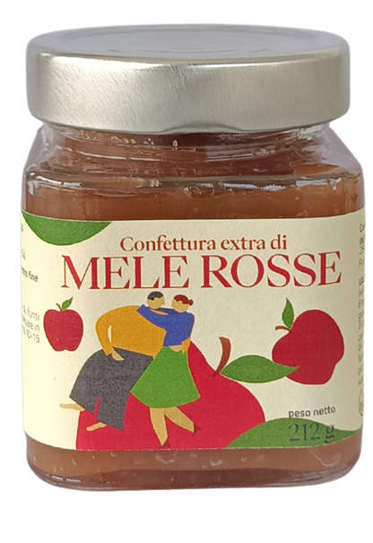 Confettura Extra di Mele Rosse Artigianale - Senza Conservanti