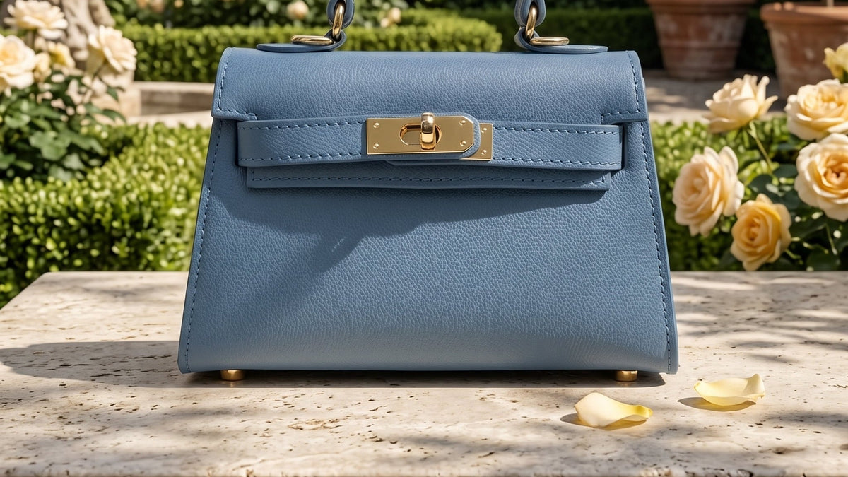 Mini Beky Tasche aus echtem Leder