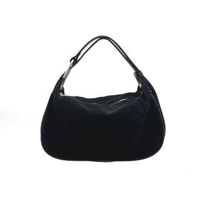 Montepulciano – Borsa Hobo in Pelle Scamosciata Italiana