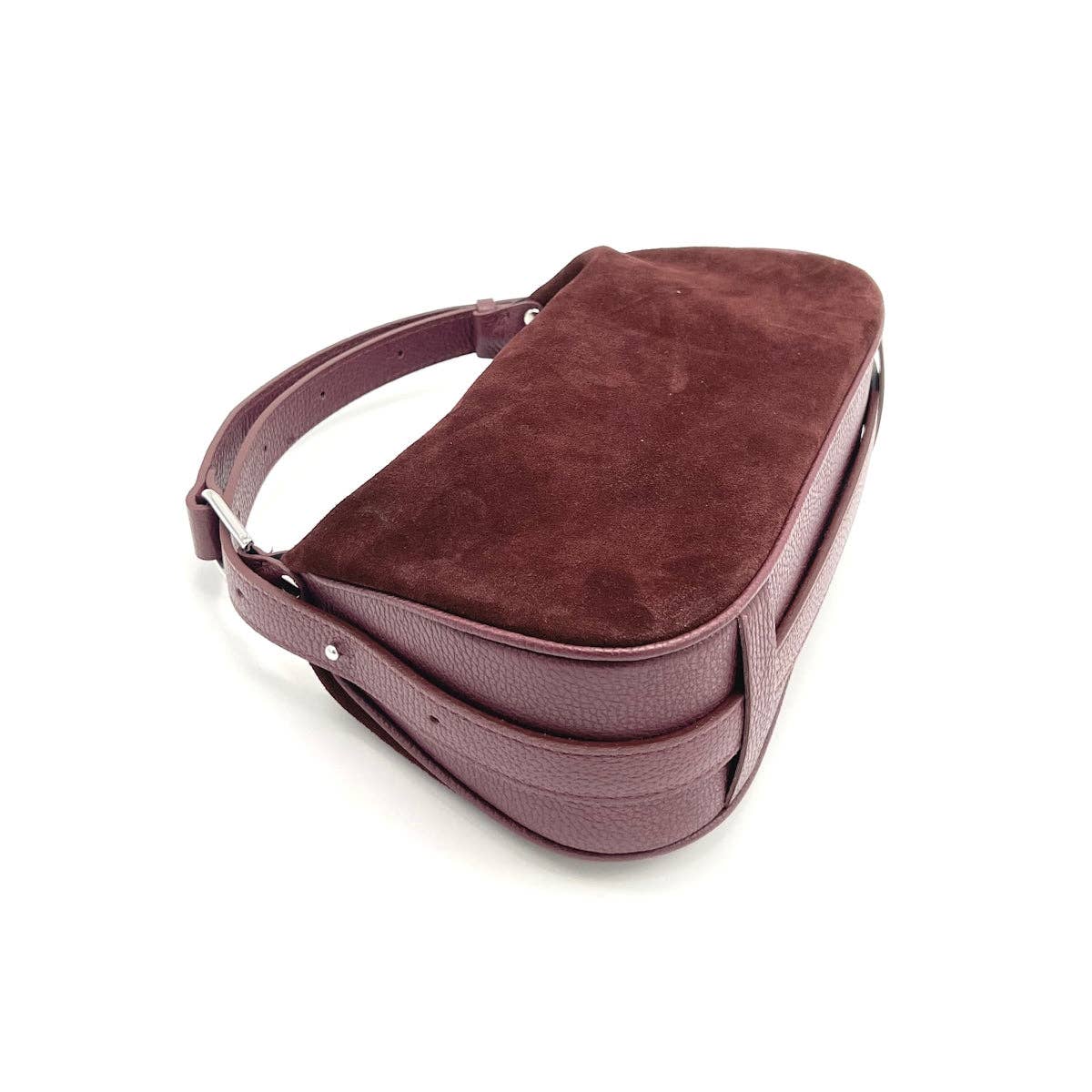 Montepulciano – Borsa Hobo in Pelle Scamosciata Italiana