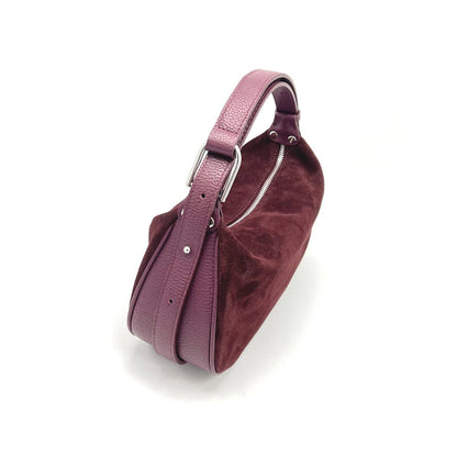Montepulciano – Borsa Hobo in Pelle Scamosciata Italiana