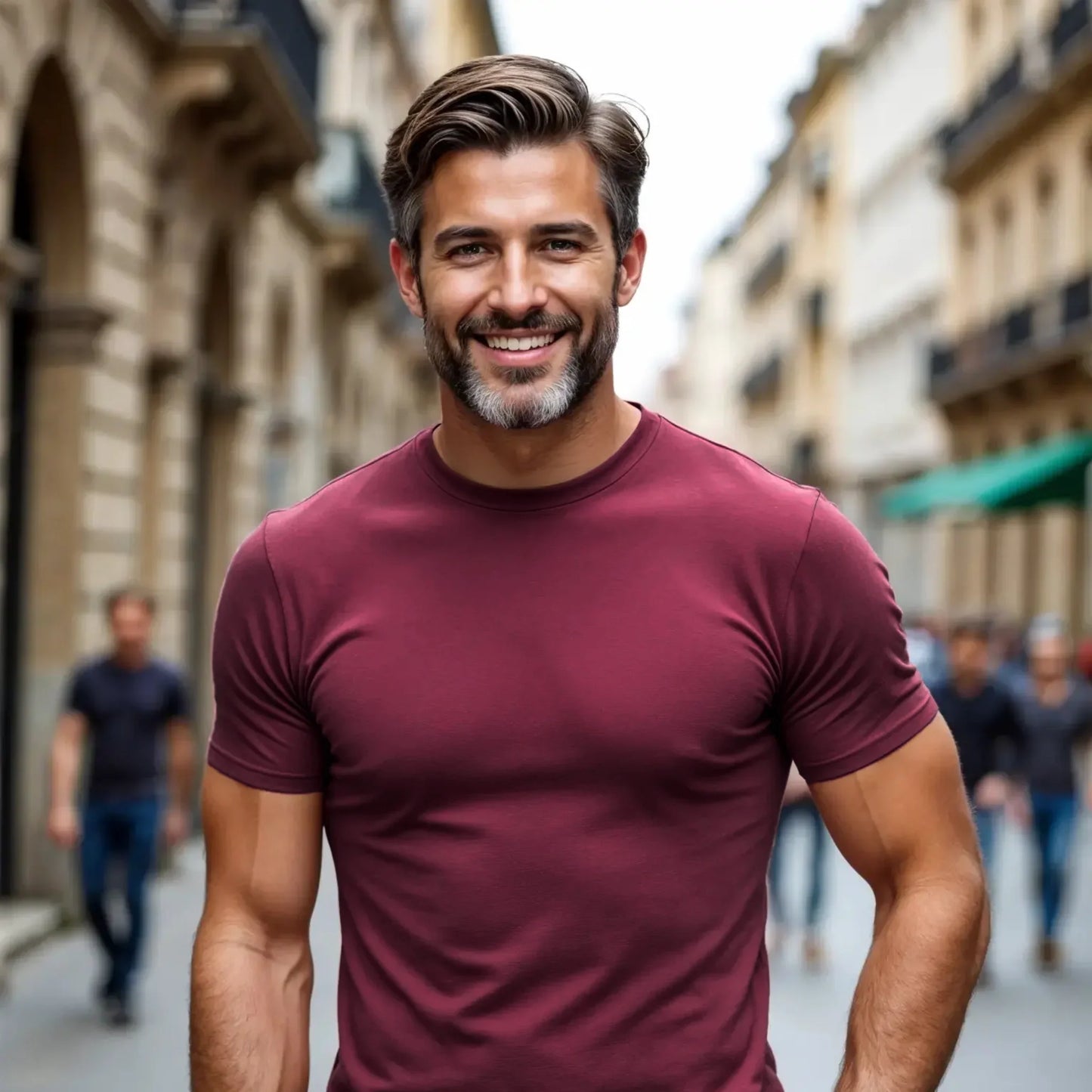Monterosso : t-shirt homme Muscle Fit