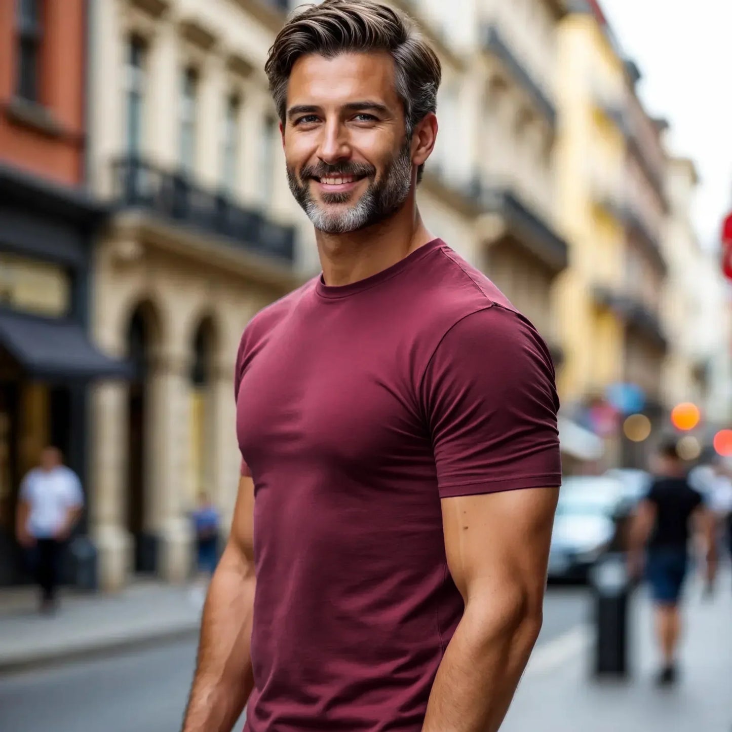 Monterosso : t-shirt homme Muscle Fit