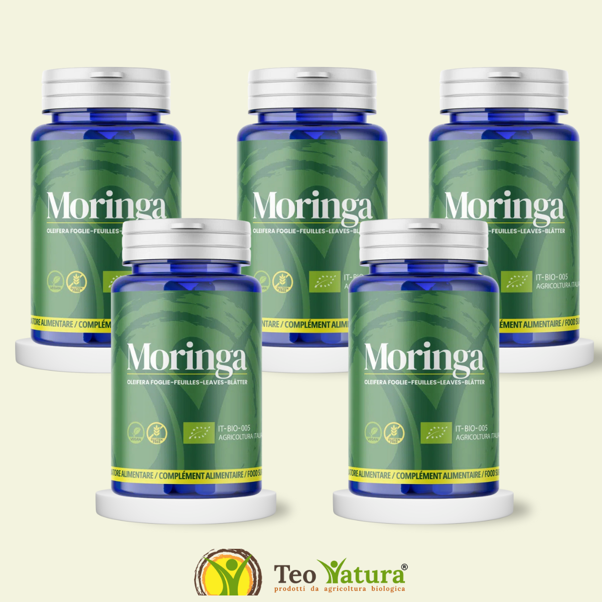 Moringa Oleifera Bio en Cápsulas | 50 Cápsulas