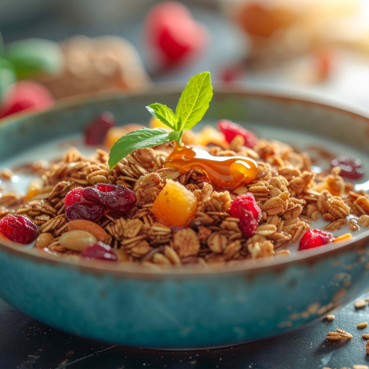 Muesli Croquant Bio Mangue et Noix de Coco | Sans Gluten, Zéro Sucre Ajouté 200g