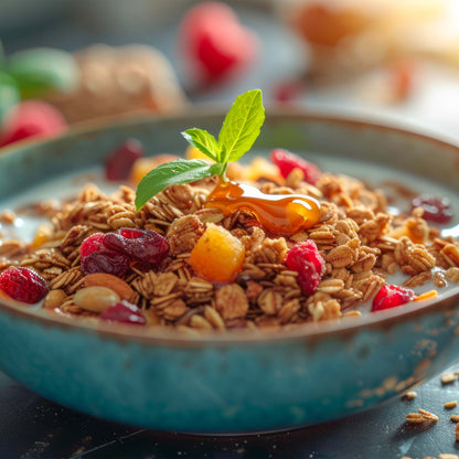Muesli Croquant Bio Mangue et Noix de Coco | Sans Gluten, Zéro Sucre Ajouté 200g