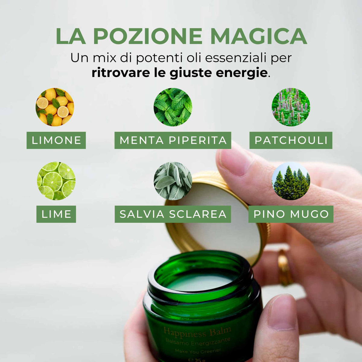 Happiness Balm - Après-shampoing énergisant