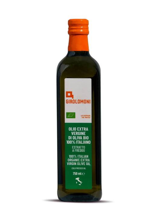 Olio extravergine di oliva biologico 100% italiano