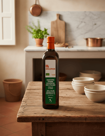 Olio extravergine di oliva biologico 100% italiano