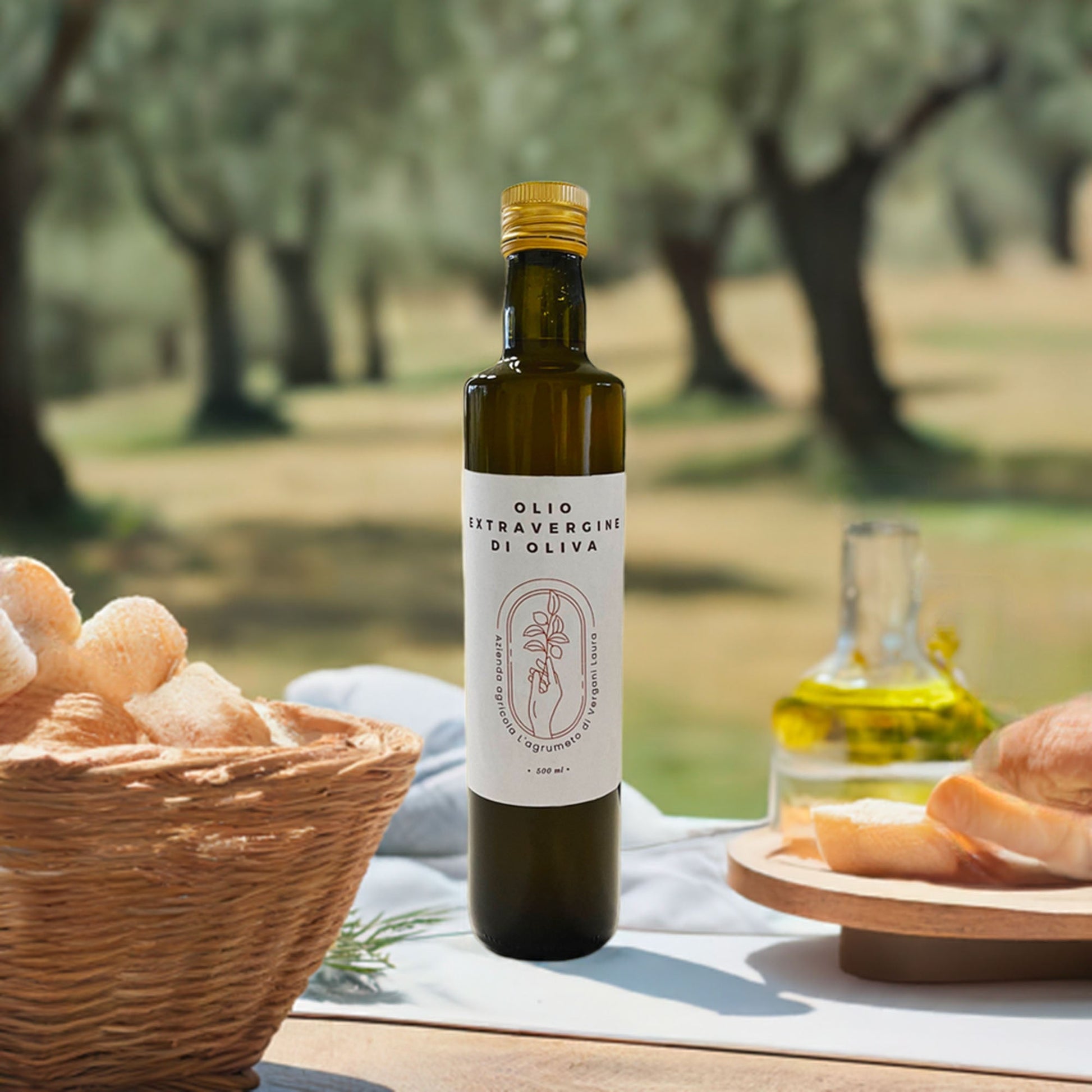 Olio extravergine di Oliva di Olive Taggiasche - L'Agrumeto