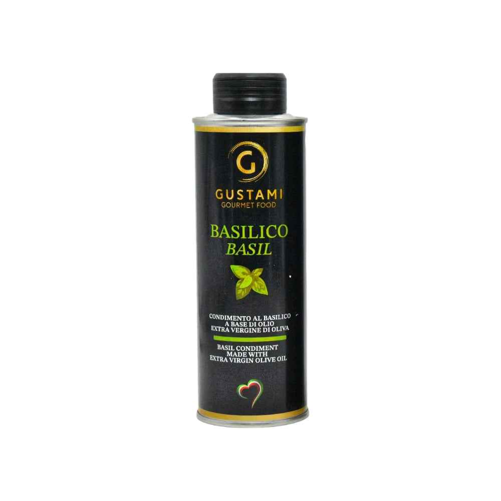 Aceite de oliva virgen extra con albahaca 250ml