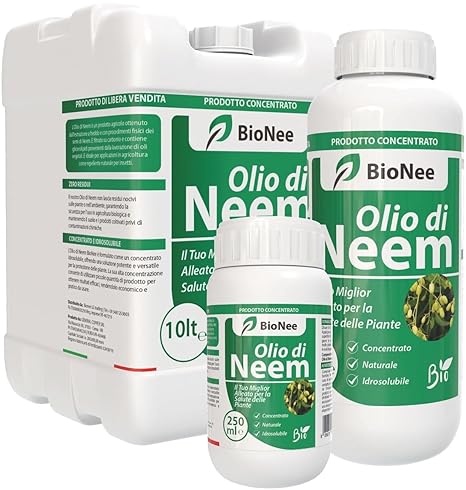 Aceite de Neem - insecticida natural biológico soluble en agua (1 litro)