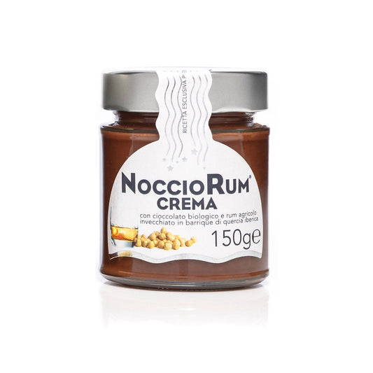 Nocciorum – Crème à tartiner au rhum et aux noisettes – 150 g