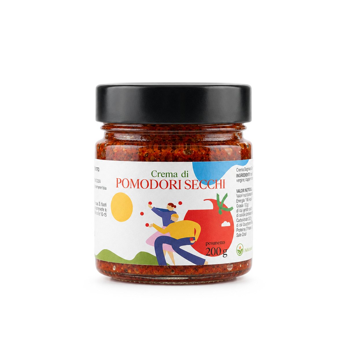 Paté di Pomodori Secchi Artigianale - Con Olio EVO