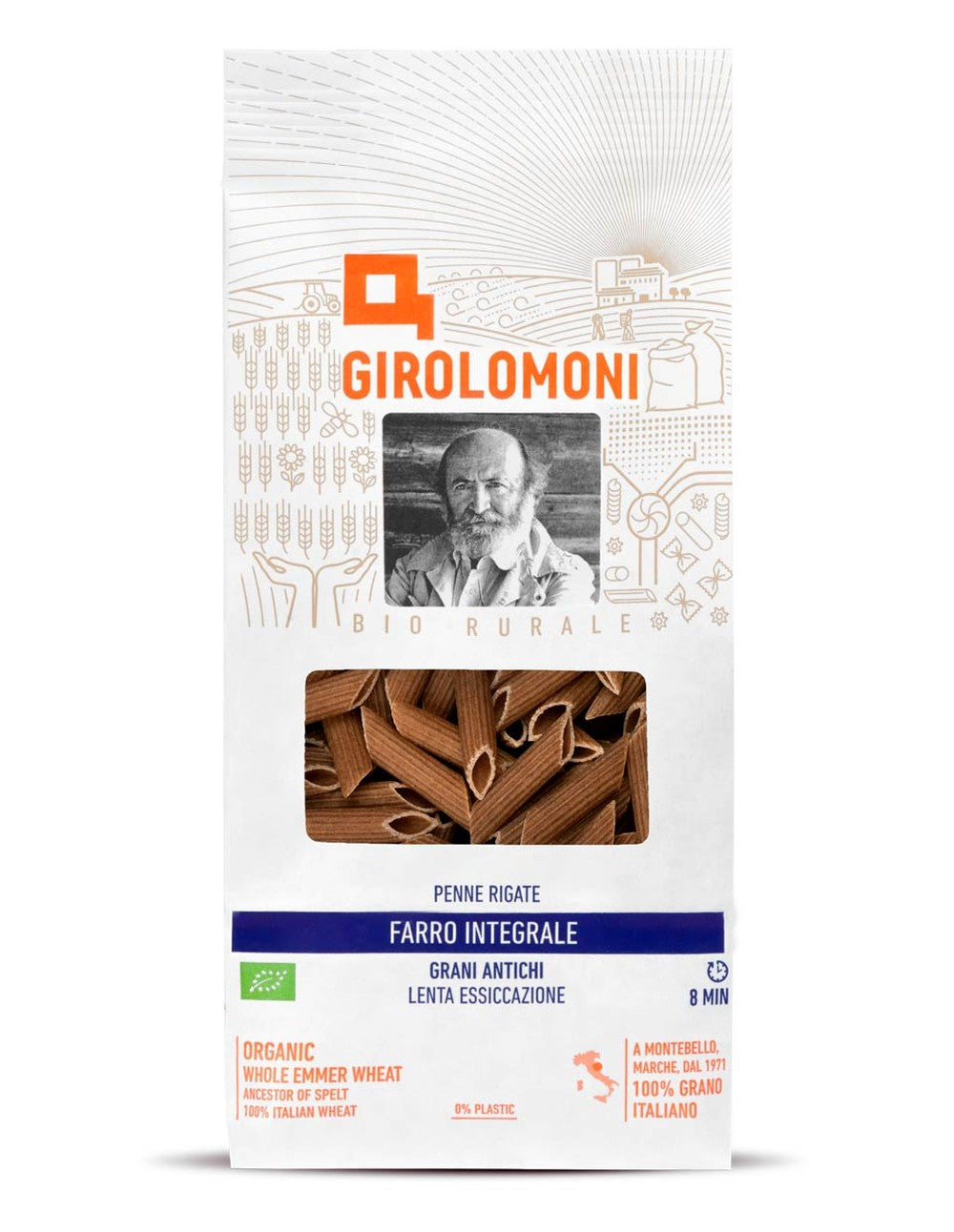 Penne rigate BIO de espelta integral - Girolomoni