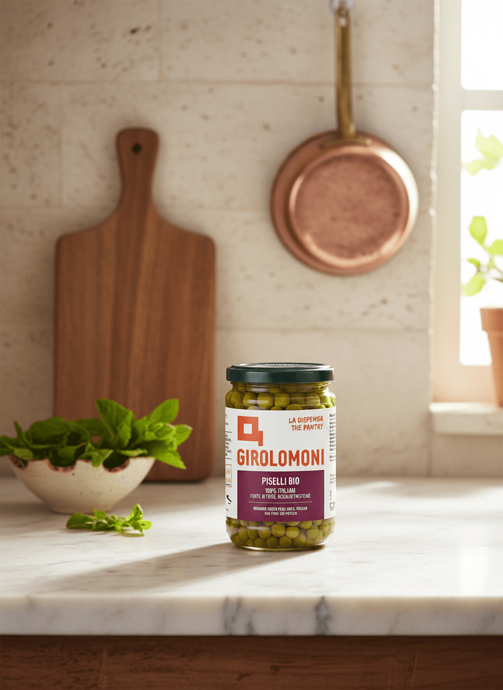 Ervilhas finíssimas ao Natural ORGÂNICO - Girolomoni