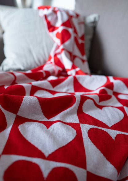 Manta São Valentim em Lã Virgem Merino Pura