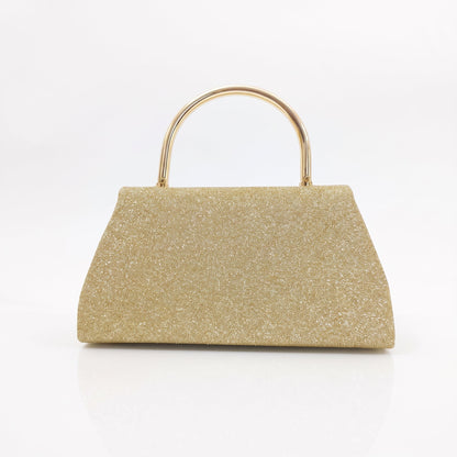 Glitzernde Abend-Clutch in Gold