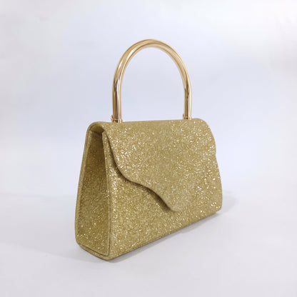 Glitzernde Abend-Clutch in Gold