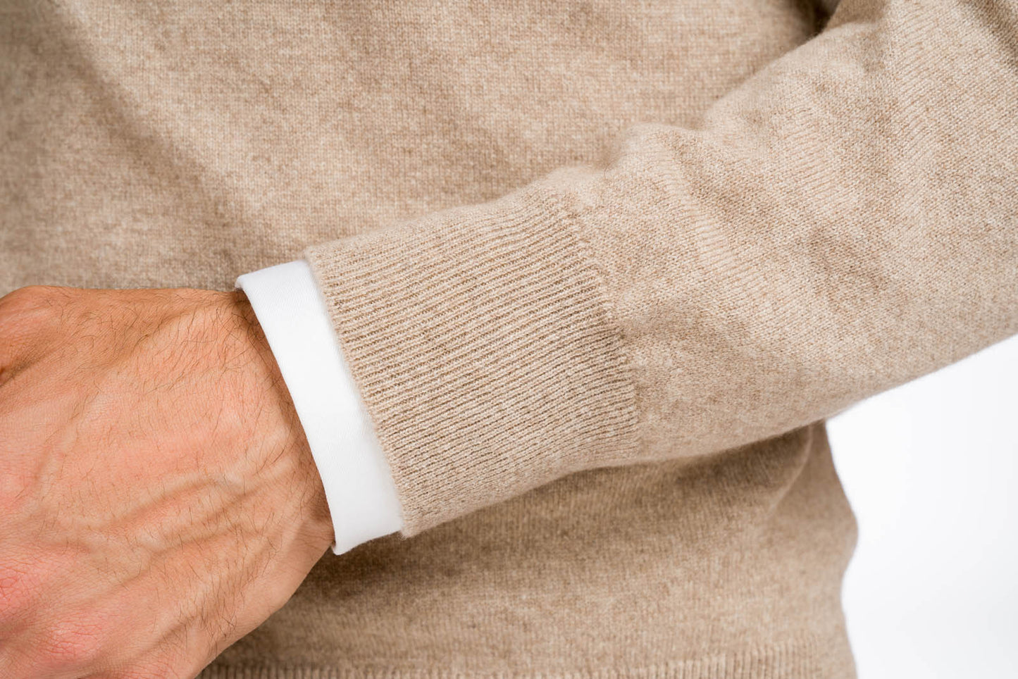 Stelvio : pull homme en cachemire de haute qualité