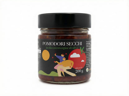 Artisanal Sun-Dried Tomatoes in EVO Oil - Gourmet Appetizer