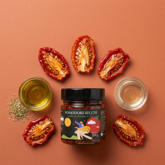 Artisanal Sun-Dried Tomatoes in EVO Oil - Gourmet Appetizer