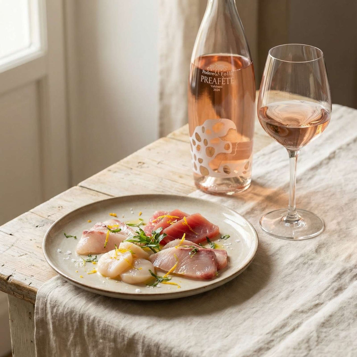 Preafète Bio DOP - Valtènesi rosé from Lake Garda
