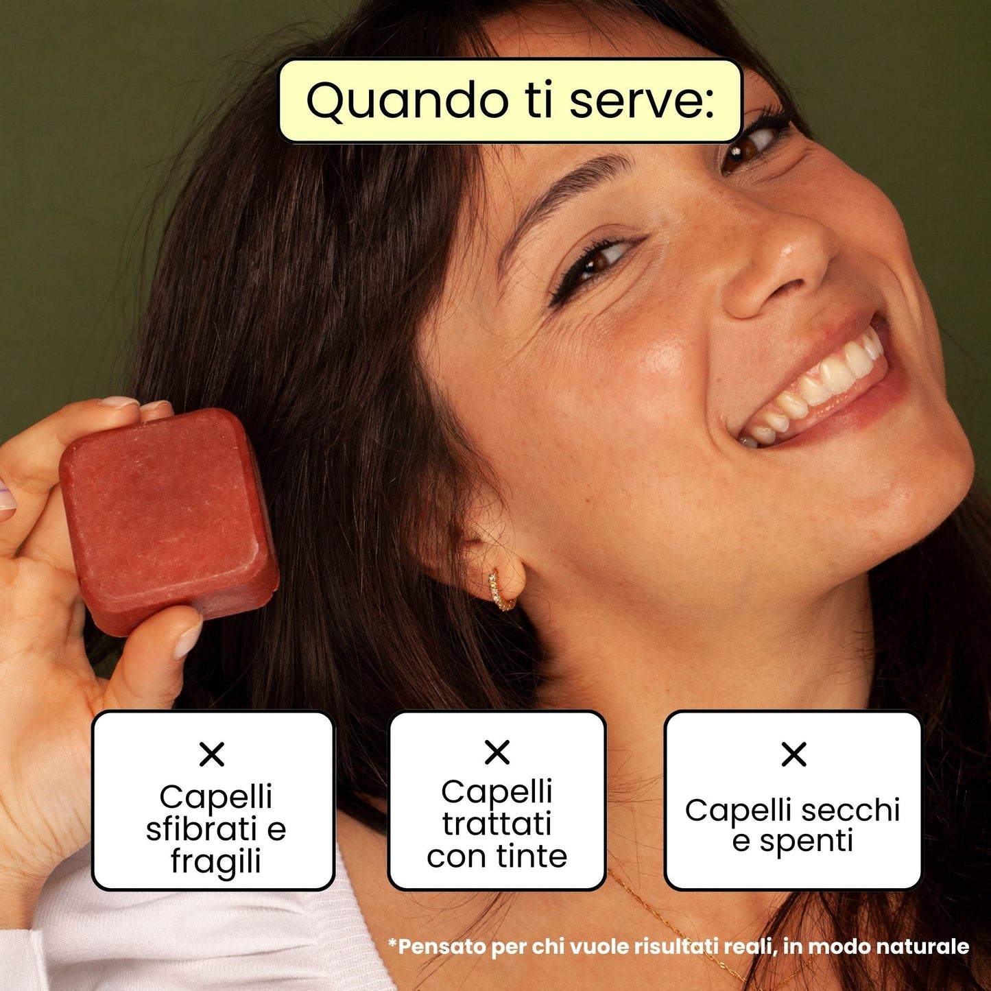 Shampoo Solido Ristrutturante per capelli Rovinati x2