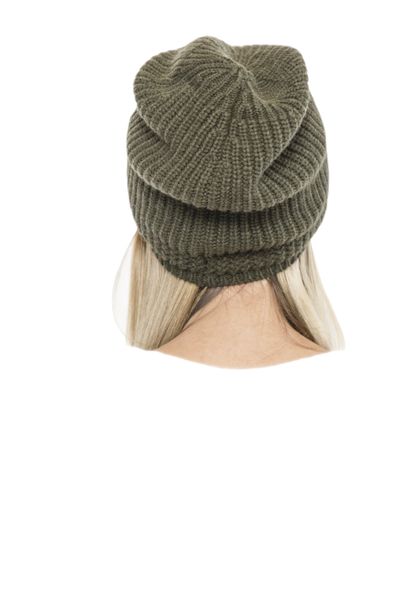 Mais Donna: cashmere and wool cap