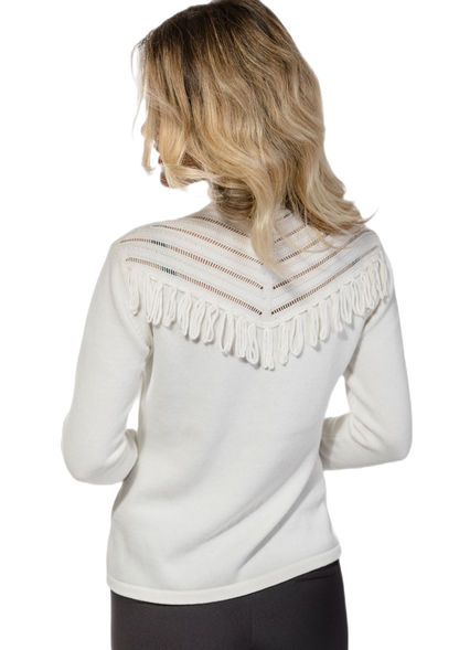 Franny: cardigan donna in cotone classico ed elegante