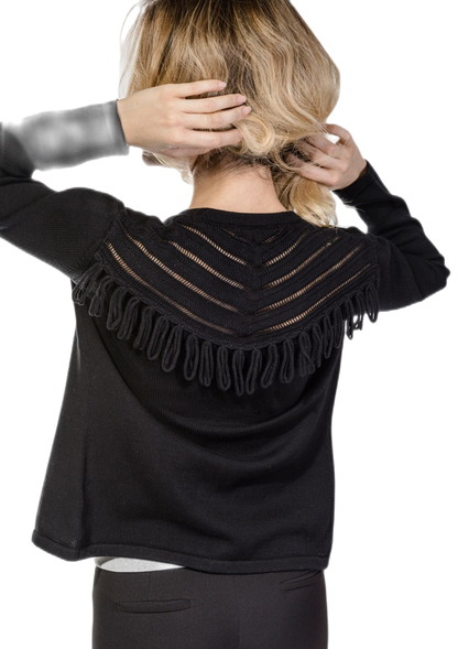 Franny: cardigan donna in cotone classico ed elegante