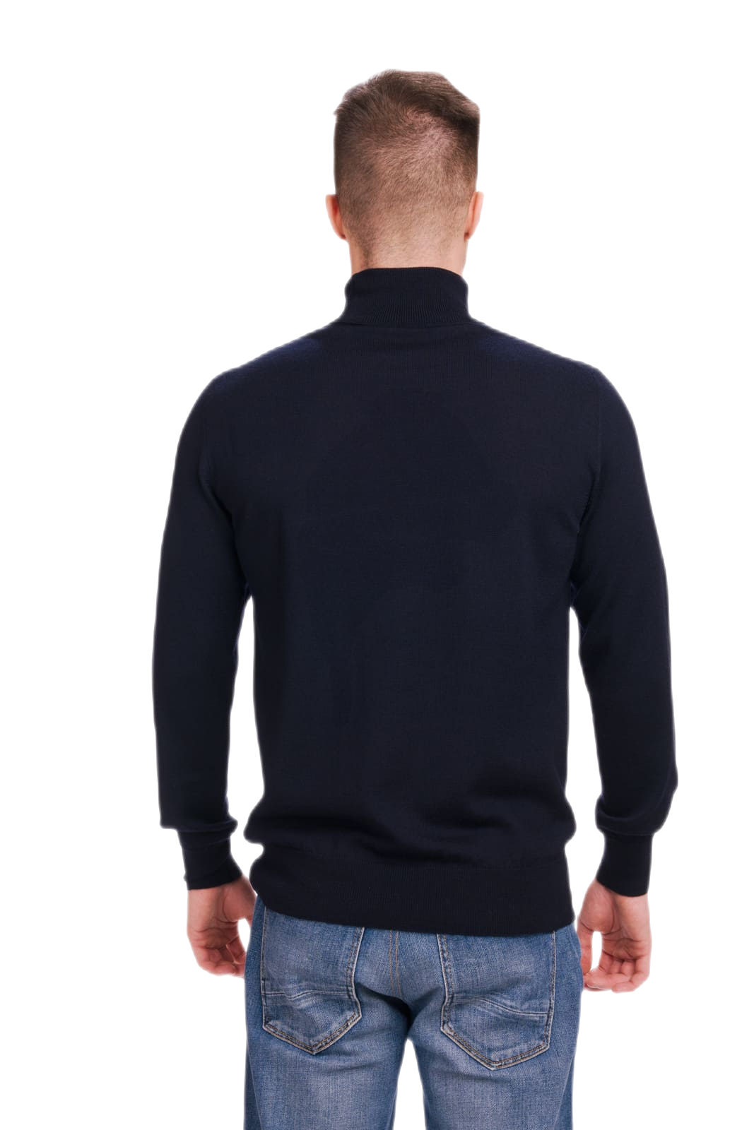 Edgard: dolcevita masculino justo em lã merino