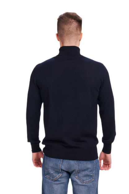 Edgard: dolcevita masculino justo em lã merino