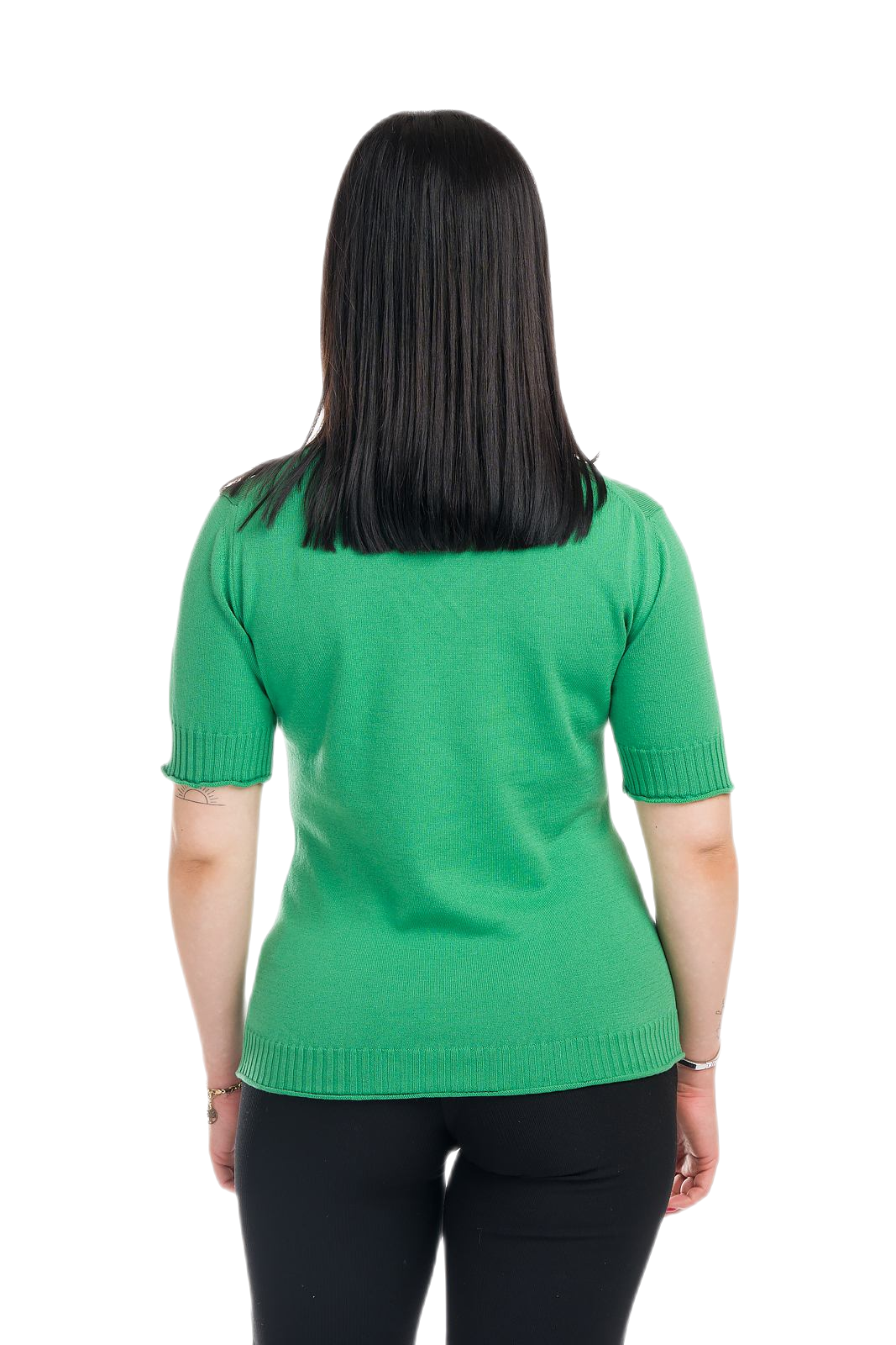 Helen: camiseta de mujer de manga corta de verano en algodón gasificado